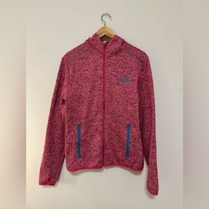 ACE USA Alaska Summit Pink Marled Zip-Up Jacket